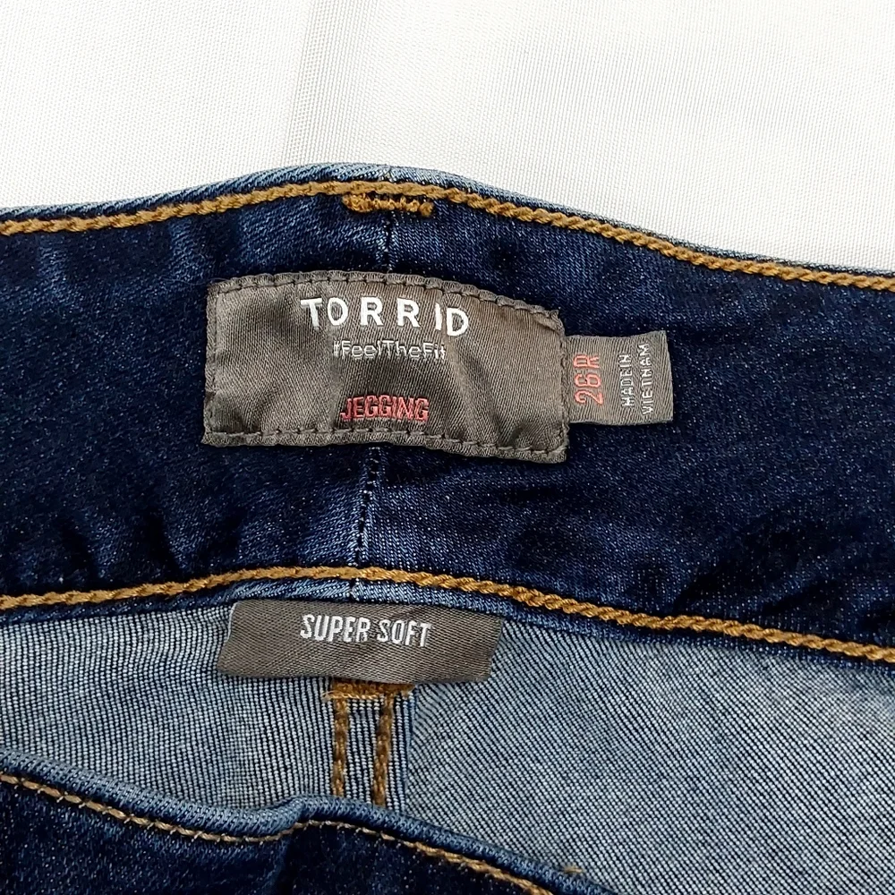 Torrid  Super Soft  Destructed Jegging